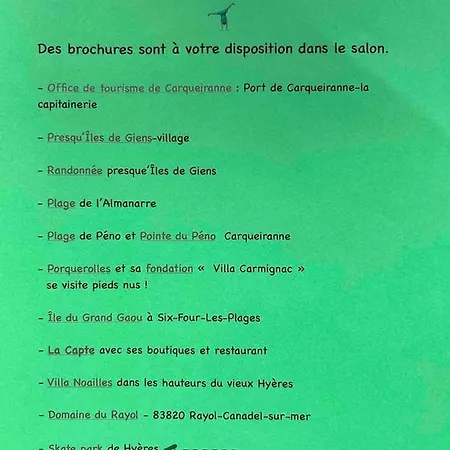 Apartmán Salamandre Carqueiranne